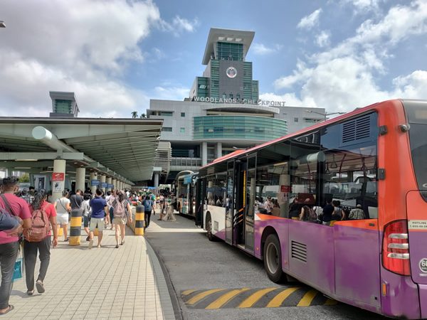 シンガポールからジョホールバル