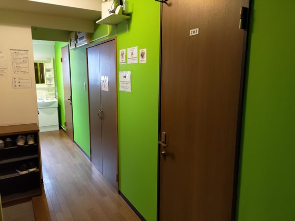 鹿児島の安宿、グリーンゲストハウス