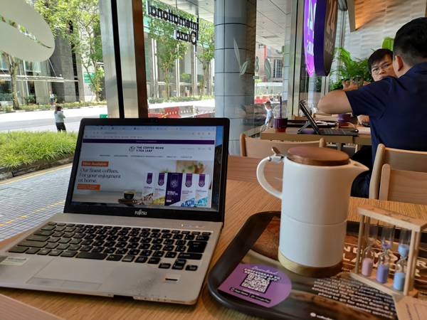 シンガポールのノマドカフェ