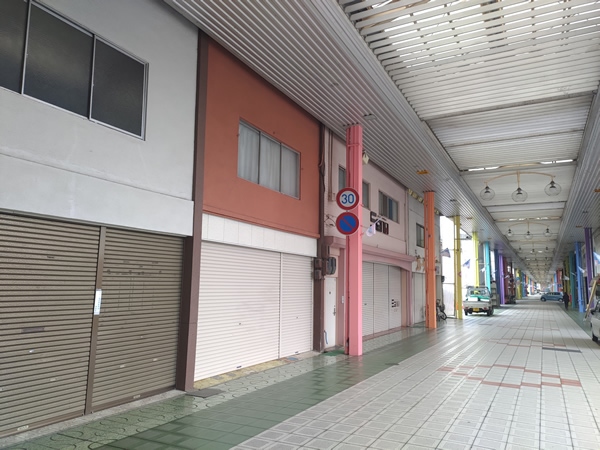 舞鶴のシャッター通り商店街