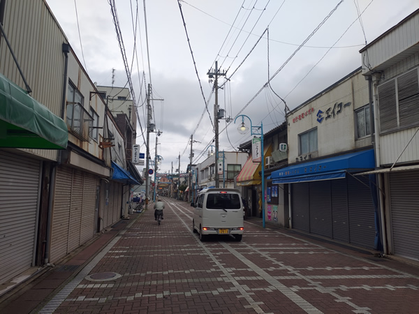 舞鶴のシャッター通り商店街