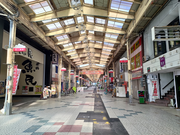 舞鶴のシャッター通り商店街