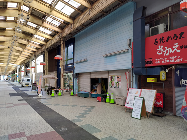 舞鶴のシャッター通り商店街