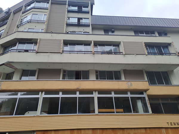 天人峡温泉の廃墟