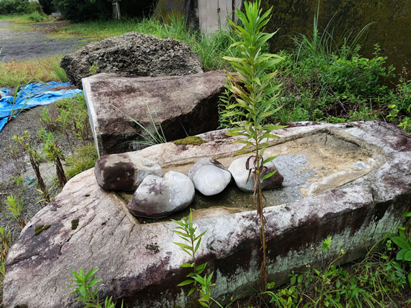 十津川村の二村小学校跡、手作りの廃トンネル