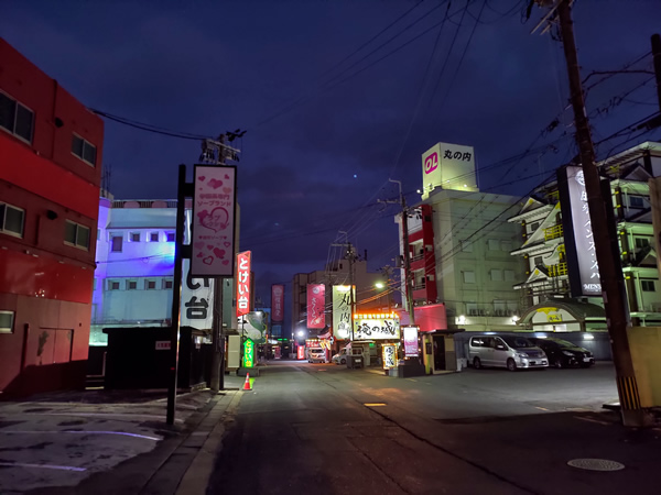 雄琴ソープ街の廃墟