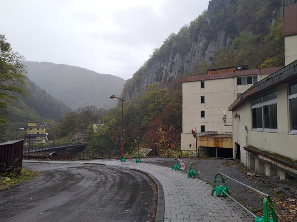 天人峡温泉の廃墟