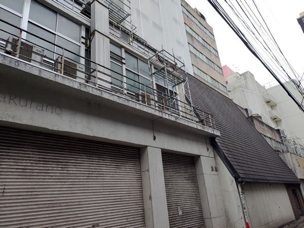 仙台の一等地にあるさくら野百貨店仙台店の廃墟