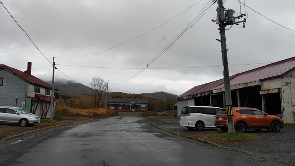 北海道の廃線、深名線跡の鷹泊駅