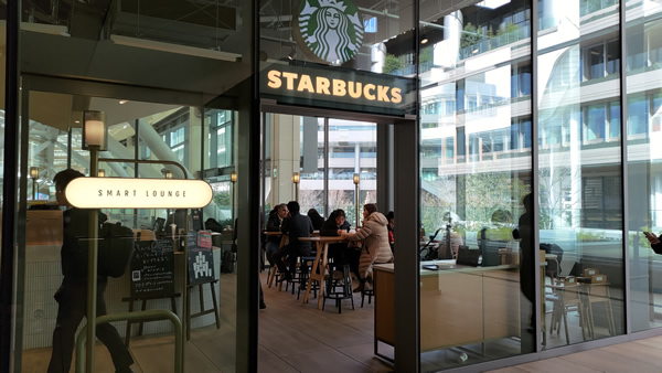 ノマド的に日本最強と言われる高輪ゲートウェイのスタバ