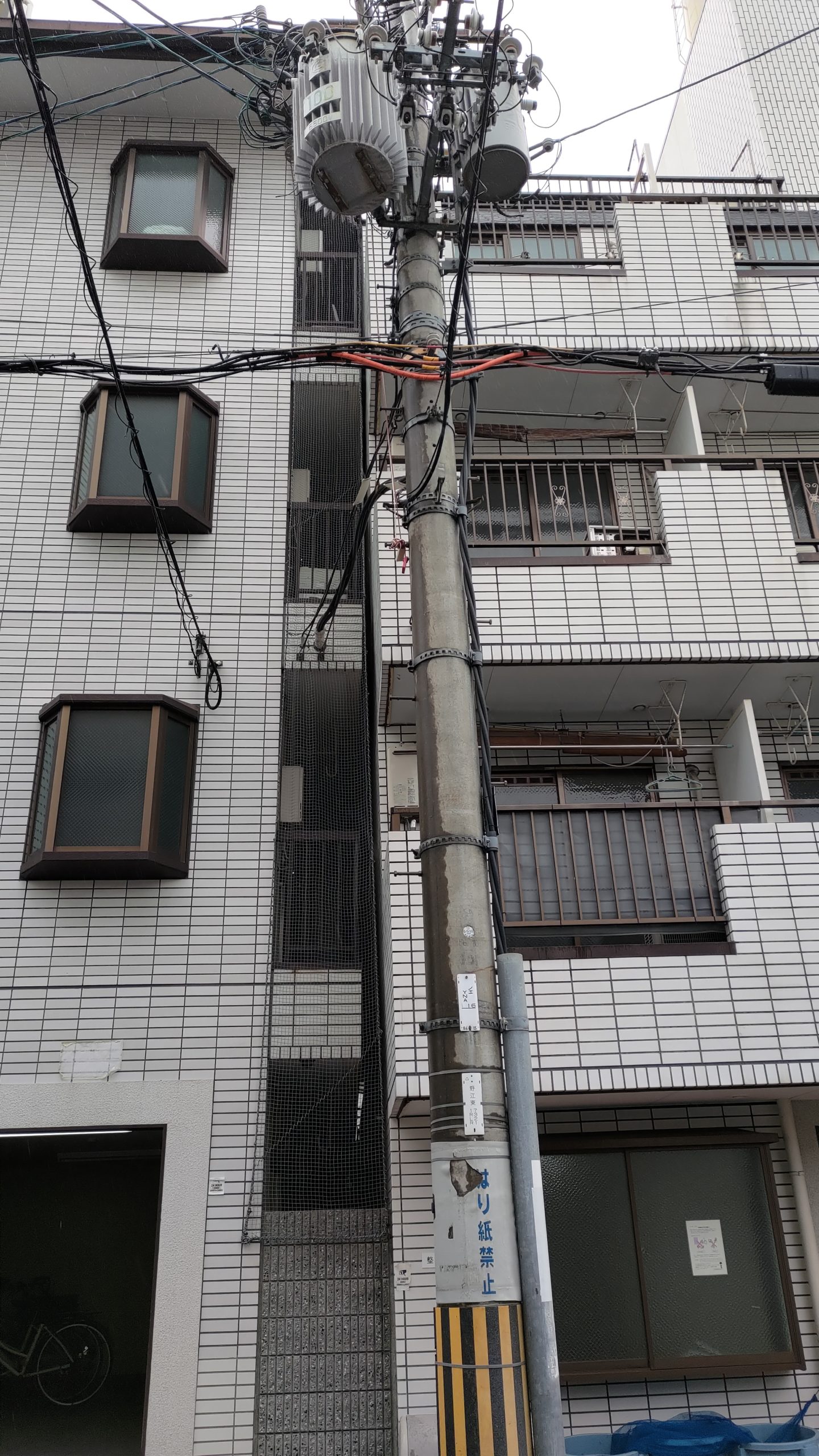 大阪市城東区の傾きマンション「野江I番館」