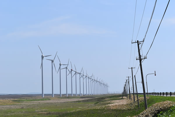 2026年4月から解体が始まるオトンルイ風力発電所の見納め