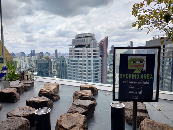 地上40階、人生で最も高いバンコクのノマドカフェ「PAPER PLANE PROJECT」